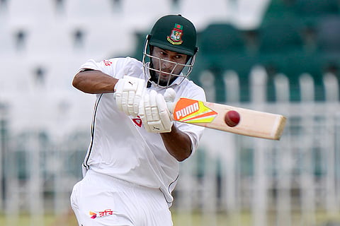 Pakistan vs Bangladesh 2nd Test Day 5: Bangladesh's Shakib Al Hasan plays a shot against Pakistan